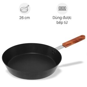 Chảo chống dính đáy từ HappyCook OSFP-26IH 26cm