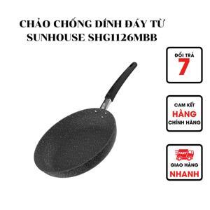 Chảo chống dính đáy từ Sunhouse SHG1126MBB