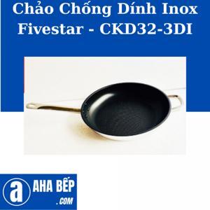 Chảo chống dính Fivestar cao cấp 3 đáy 32cm CKD32-3DI