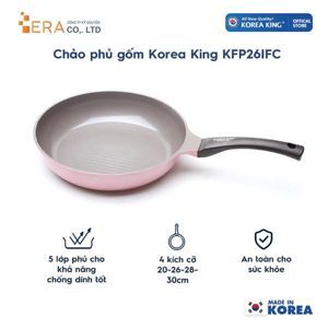 Chảo chống dính phủ gốm Korea King KFP-20IFC 20cm