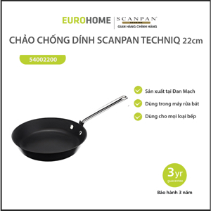 Chảo chống dính từ Scanpan TechnIQ 22cm - 54002200