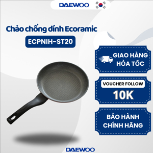 Chảo đá Ecoramic 20cm (bếp từ) ECPNIH-ST20