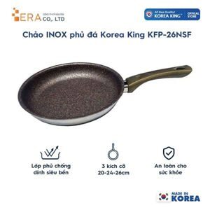 Chảo đá inox Korea King KFP-26NSF