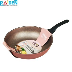 Chảo đúc vân đá chống dính 18cm Green Cook GCP05-18