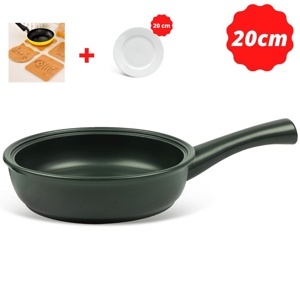 Chảo dưỡng sinh có tay cầm 20cm