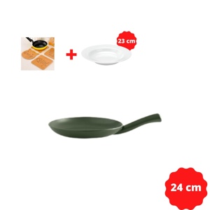 Chảo dưỡng sinh có tay cầm 20cm