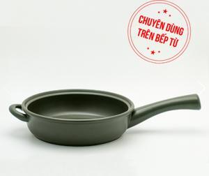 Chảo dưỡng sinh có tay cầm 27 cm (chảo từ)