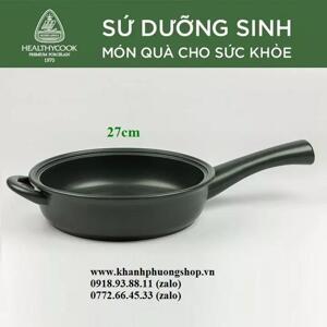 Chảo dưỡng sinh có tay cầm 27 cm