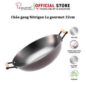 Chảo gang La Gourmet Nitrigan 32cm 347688