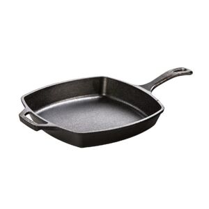Chảo gang Lodge - 26cm, hình vuông đáy bằng