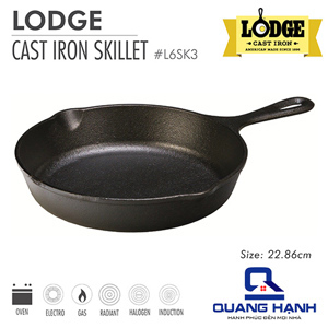 Chảo gang Lodge L6SK3 - 23 cm