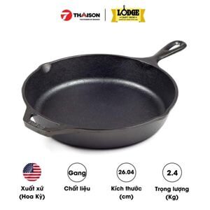 Chảo gang Lodge L8SK3 26cm