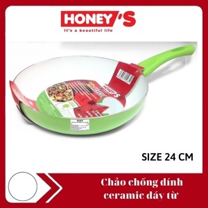 Chảo Honey's ceramic đáy từ HO-AF1C243 - 24cm