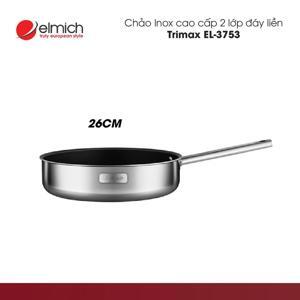 Chảo Inox 2 lớp cao cấp  đáy liền Tri- max XS EL- 3753