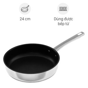 Chảo inox chống dính Elmich Smartcook SM-2702MN 24cm