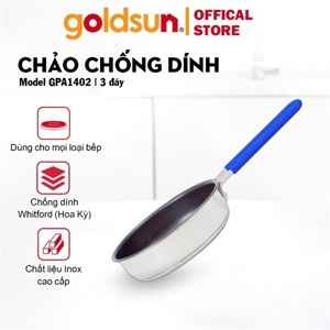 Chảo inox chống dính Goldsun GPA1402-28IH