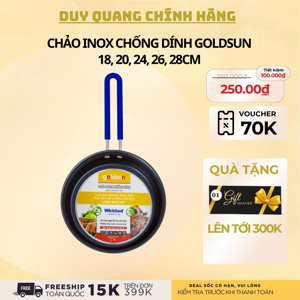 Chảo inox chống dính Goldsun GPA1402-26IH