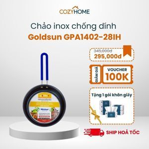 Chảo inox chống dính Goldsun GPA1402-28IH