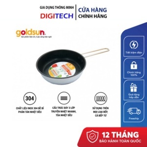 Chảo inox chống dính Goldsun GPA1401-18IH