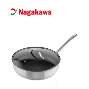 Chảo inox chống dính Nagakawa Aki NAG2804