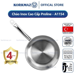 Chảo Inox Korkmaz ProLine A1154 - 28cm