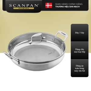 Chảo inox sâu lòng Scanpan Impact 71113200 - 32cm