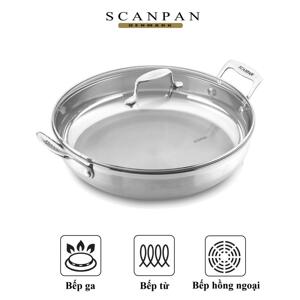 Chảo inox sâu lòng Scanpan Impact 71113200 - 32cm