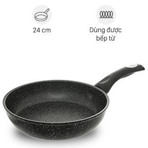 Chảo nhôm chống dính đáy từ CDE 24 cm