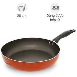 Chảo nhôm chống dính đáy từ CTE 28 cm