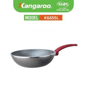 Chảo nhôm chống dính đáy từ Kangaroo KG655L - 30cm