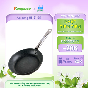 Chảo nhôm chống dính vân đá Kangaroo KG663XS