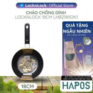 Chảo nhôm Lock&Lock Cookplus Hard&Light LHB2185OK 18cm