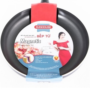 Chảo chống dính Sunhouse Magnetic Pan SHM30 (SH-M30) - 30cm