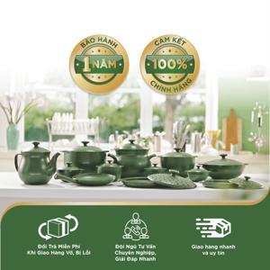 Chảo nướng dưỡng sinh 28 cm + nắp
