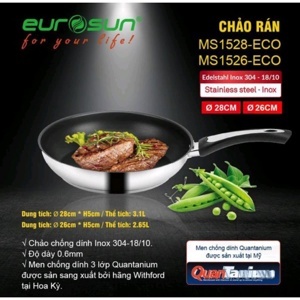 Chảo rán Eurosun MS1528-Eco