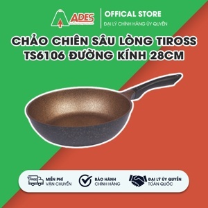 Chảo rán sâu phi 28cm Tiross TS6106