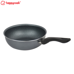 Chảo sâu chống dính vân đá đáy từ HappyCook MWP-24IH 24cm