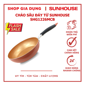 Chảo sâu đáy từ Sunhouse SHG1226MCB