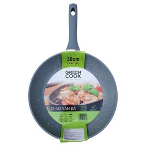 Chảo sâu đáy từ vân đá chống dính Green Cook GCP02-30IH