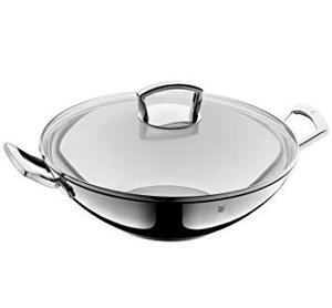 Chảo sâu lòng có vung kính WMF Wok Edelstahl 36 cm