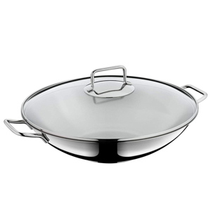 Chảo sâu lòng có vung kính WMF Wok Edelstahl 36 cm