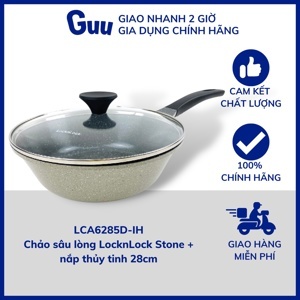 Chảo sâu lòng Lock&Lock Stone LCA6285D 28cm