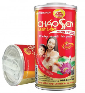 Cháo sen bát bảo Minh Trung lon 365g