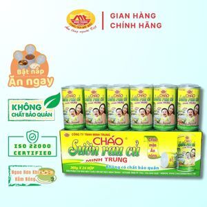 Cháo sườn rau củ Minh Trung