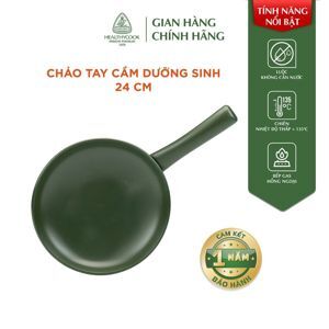 Chảo tay cầm dưỡng sinh 24cm