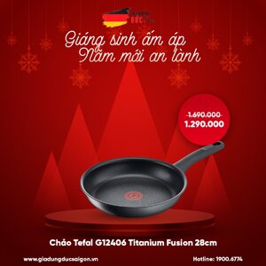 Chảo Tefal Titanium Fusion G12406 – 28cm