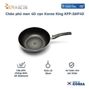 Chảo từ chống dính 4D Korea King KFP–26IF4D 26cm