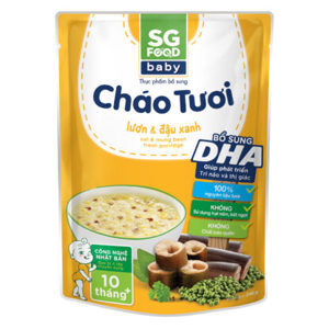 Cháo tươi Sài Gòn Food Baby lươn đậu xanh 240g