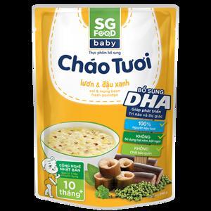 Cháo tươi Sài Gòn Food Baby lươn đậu xanh 240g