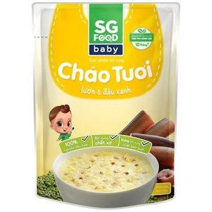 Cháo tươi Sài Gòn Food Baby lươn đậu xanh 240g